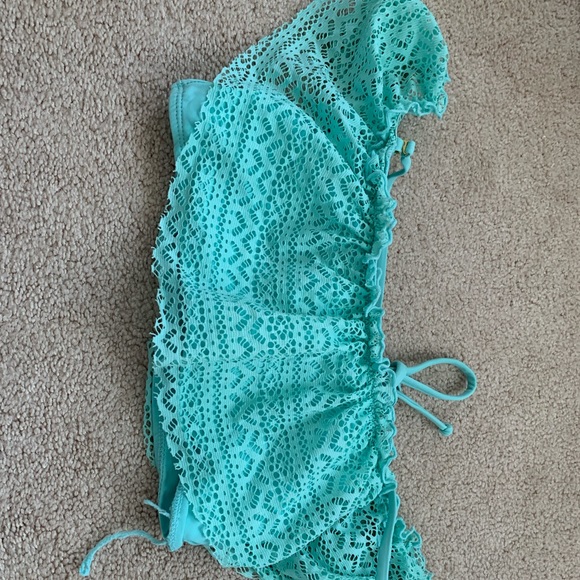 Ardene Off the Shoulder Teal Bikini - Picture 2 of 9